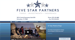 Desktop Screenshot of fivestaradvisors.com